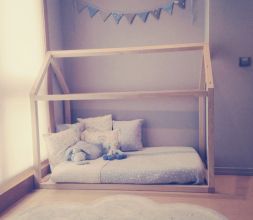 cama casita Montessori
