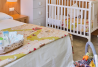 Habitaciones BabyRoom, totalmente equipadas para bebés.