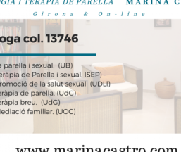 Sexología y terapia de pareja - Marina Castro profesional Sexología y terapia de pareja - Marina Castro