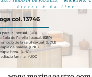 Sexología y terapia de pareja - Marina Castro profesional Sexología y terapia de pareja - Marina Castro